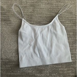Ribbed tank top